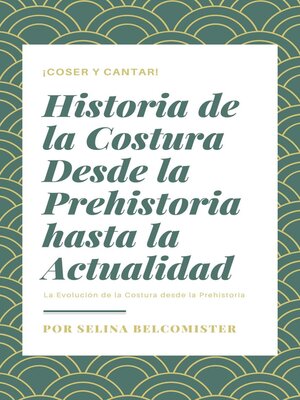 cover image of Historia de la Costura